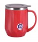 Stainless Steel Insulated Coffee Mug Water Tea Cup with Handle and Lid